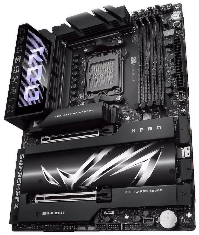 Informático Somosaguas Pozuelo de Alarcón - Montaje Placa Base ASUS ROG CROSSHAIR X870E DARK HERO Somosaguas Pozuelo de Alarcón